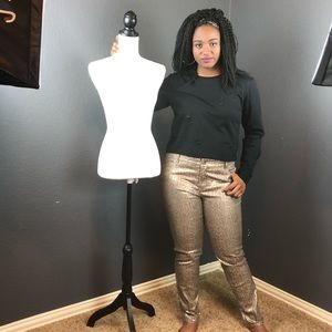 Chico’s Platinum Denim Sz 2